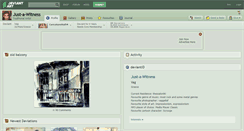 Desktop Screenshot of just-a-witness.deviantart.com
