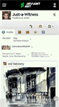 Mobile Screenshot of just-a-witness.deviantart.com