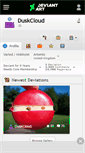 Mobile Screenshot of duskcloud.deviantart.com