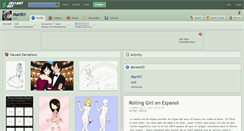 Desktop Screenshot of mari01.deviantart.com