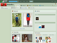 Tablet Screenshot of bodysuits.deviantart.com