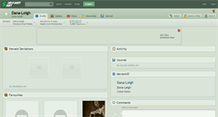 Desktop Screenshot of dana-leigh.deviantart.com