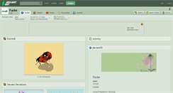 Desktop Screenshot of fucke.deviantart.com