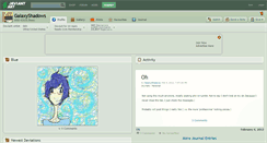 Desktop Screenshot of galaxyshadows.deviantart.com