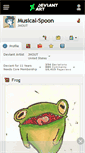 Mobile Screenshot of musical-spoon.deviantart.com