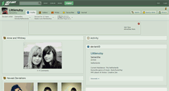Desktop Screenshot of littlenutsy.deviantart.com