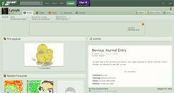 Desktop Screenshot of lynnym.deviantart.com