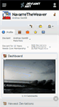 Mobile Screenshot of navarretheweaver.deviantart.com