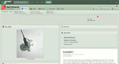 Desktop Screenshot of matt-richards.deviantart.com