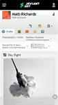 Mobile Screenshot of matt-richards.deviantart.com