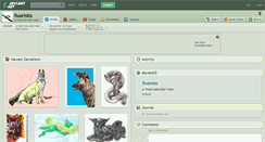 Desktop Screenshot of fluoristix.deviantart.com