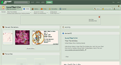 Desktop Screenshot of ilovetikal1234.deviantart.com