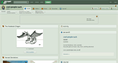 Desktop Screenshot of cool-people-suck.deviantart.com