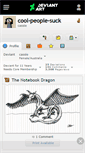 Mobile Screenshot of cool-people-suck.deviantart.com
