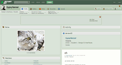 Desktop Screenshot of gypsyvanner.deviantart.com