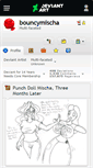 Mobile Screenshot of bouncymischa.deviantart.com