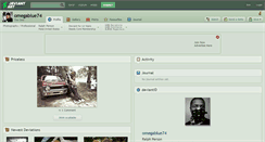 Desktop Screenshot of omegablue74.deviantart.com