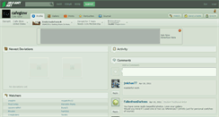 Desktop Screenshot of cafeglow.deviantart.com