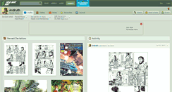 Desktop Screenshot of andruth.deviantart.com