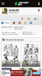Mobile Screenshot of andruth.deviantart.com