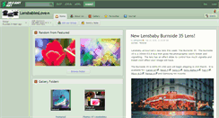 Desktop Screenshot of lensbabieslove.deviantart.com