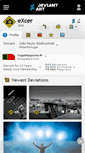 Mobile Screenshot of excer.deviantart.com