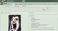 Desktop Screenshot of el-dalton.deviantart.com