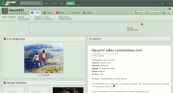 Desktop Screenshot of haruchii23.deviantart.com