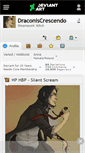 Mobile Screenshot of draconiscrescendo.deviantart.com