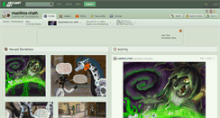 Desktop Screenshot of maelthra-chath.deviantart.com