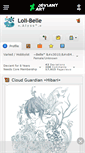 Mobile Screenshot of loli-belle.deviantart.com