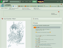 Tablet Screenshot of loli-belle.deviantart.com