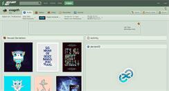 Desktop Screenshot of exageth.deviantart.com