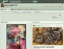 Tablet Screenshot of graven-images-426.deviantart.com
