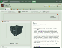 Tablet Screenshot of hopeira9.deviantart.com