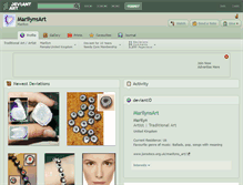 Tablet Screenshot of marilynsart.deviantart.com