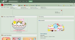 Desktop Screenshot of cherryabuku.deviantart.com