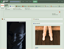 Tablet Screenshot of pa00.deviantart.com