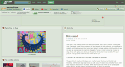 Desktop Screenshot of musical-box.deviantart.com