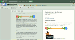 Desktop Screenshot of dragongirls-club.deviantart.com
