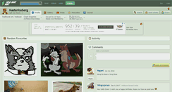 Desktop Screenshot of mastericeberg.deviantart.com