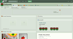 Desktop Screenshot of fireflowerplz.deviantart.com