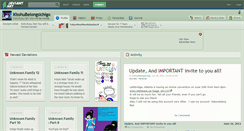 Desktop Screenshot of kisshubelongsichigo.deviantart.com