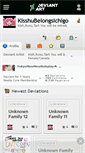 Mobile Screenshot of kisshubelongsichigo.deviantart.com