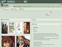 Tablet Screenshot of 321anime.deviantart.com