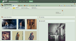Desktop Screenshot of crunkyjuice.deviantart.com