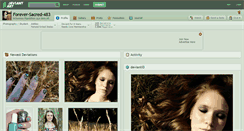 Desktop Screenshot of forever-sacred-483.deviantart.com