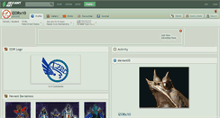Desktop Screenshot of izorx10.deviantart.com