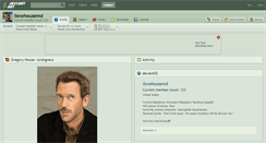 Desktop Screenshot of ilovehousemd.deviantart.com