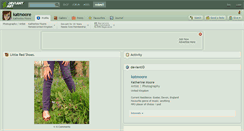 Desktop Screenshot of katmoore.deviantart.com